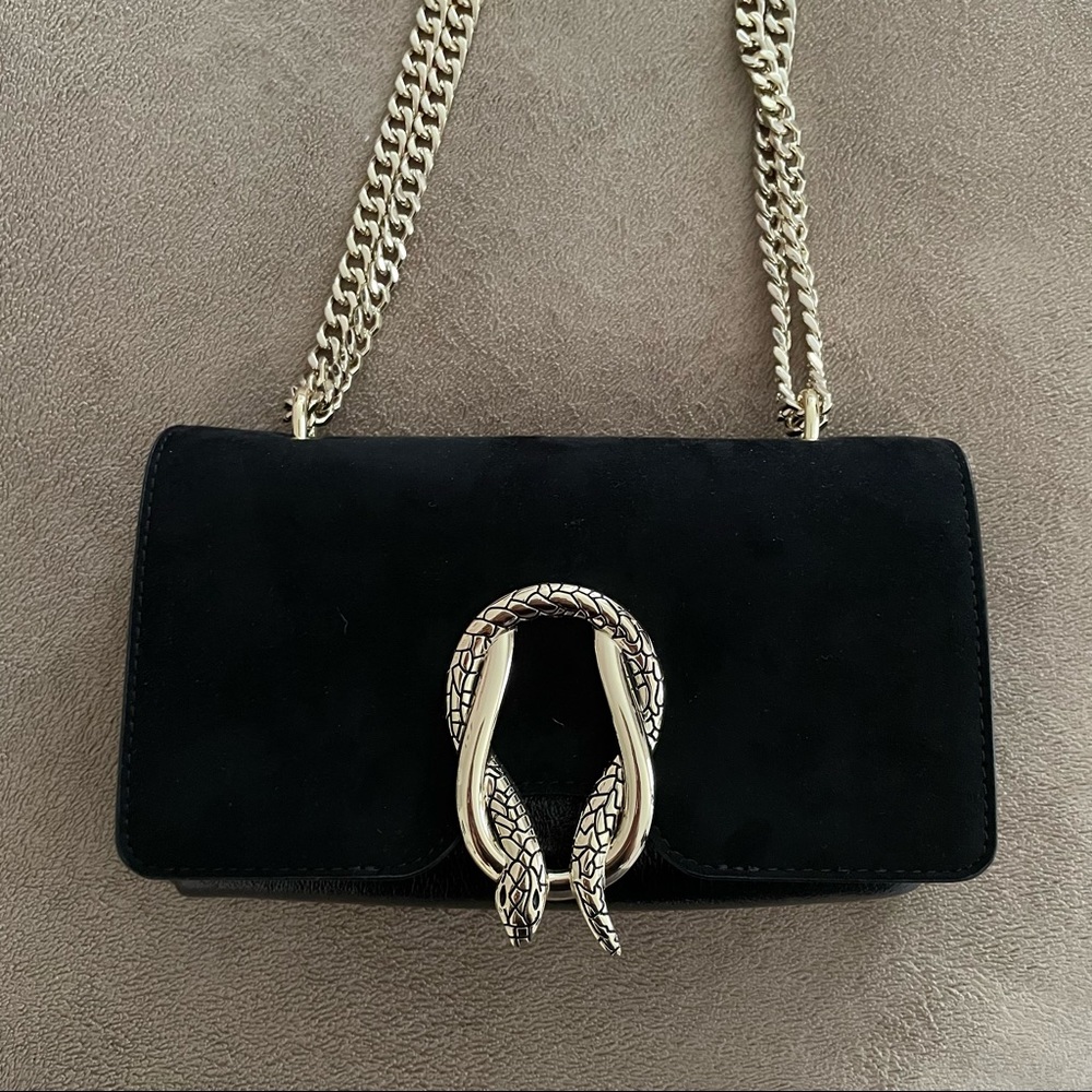 Express Snake Shoulder Bag